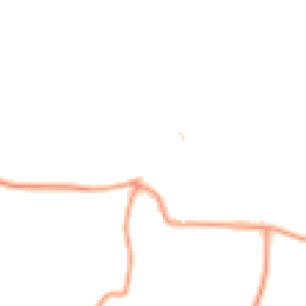 Daytime road noise heatmap for CM1 4SL
