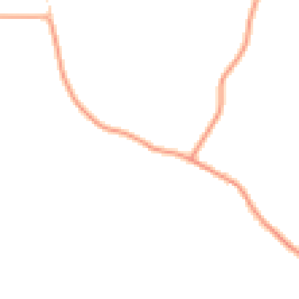 Daytime road noise heatmap for CM1 4SZ