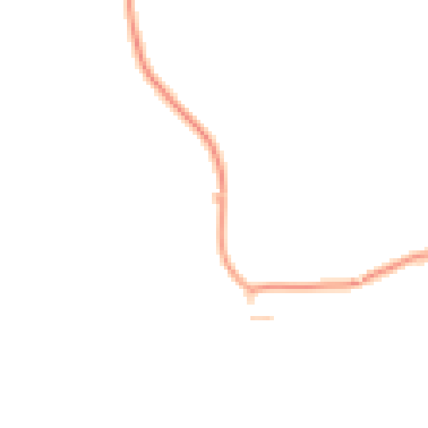 Daytime road noise heatmap for CM1 4TX