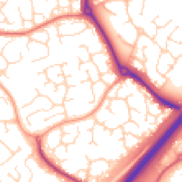 Daytime road noise heatmap for CM1 6PJ