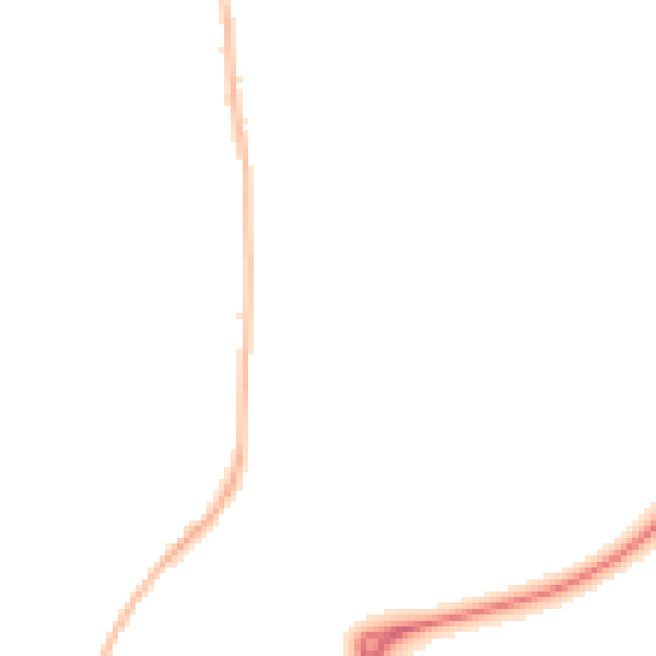 Night-time road noise heatmap for CM1 7WT