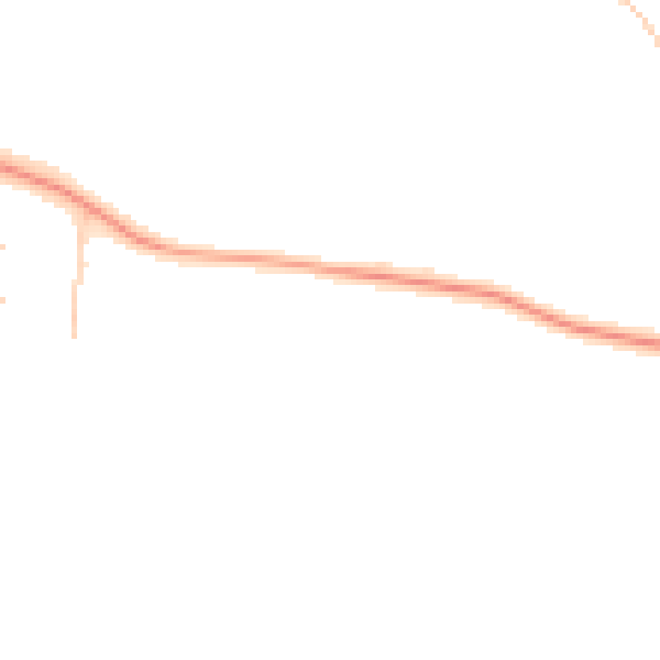 Daytime road noise heatmap for CM2 7US