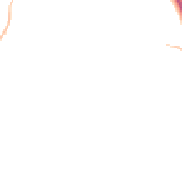 Night-time road noise heatmap for CM2 8HF