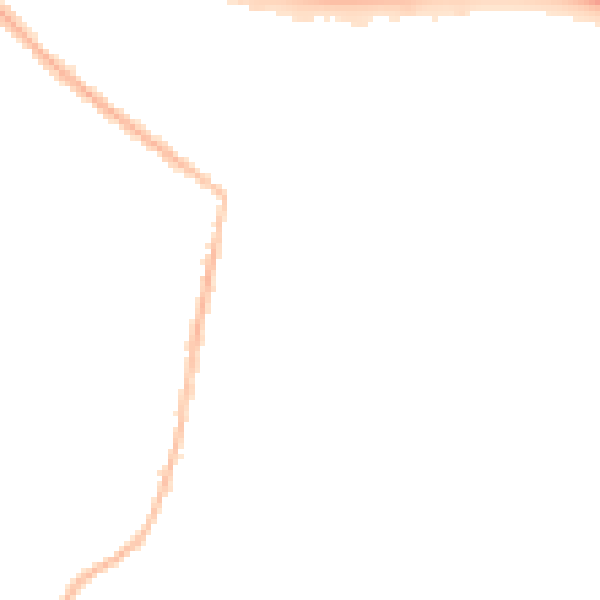 Night-time road noise heatmap for CM2 9RG