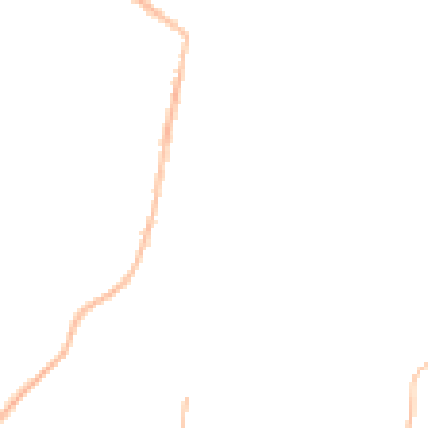 Night-time road noise heatmap for CM2 9TZ
