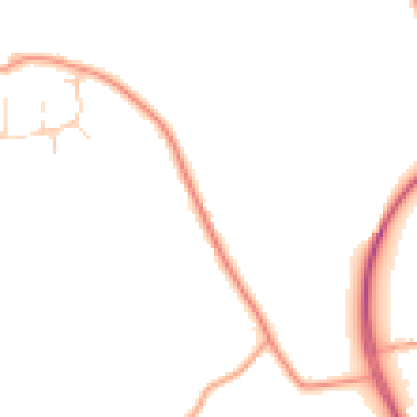 Daytime road noise heatmap for CM3 1AG