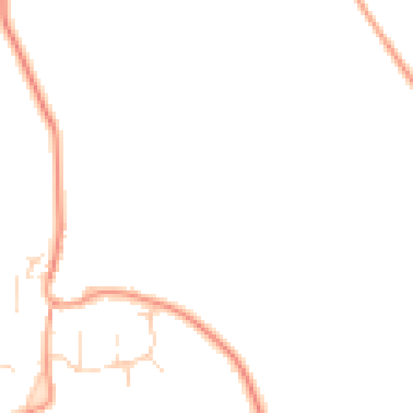 Daytime road noise heatmap for CM3 1AH