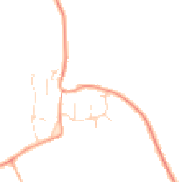 Daytime road noise heatmap for CM3 1AP