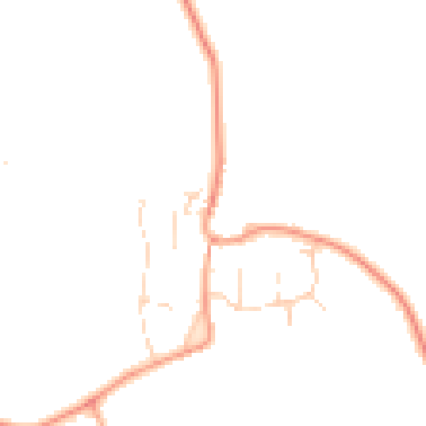 Daytime road noise heatmap for CM3 1AR