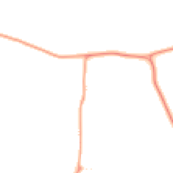 Daytime road noise heatmap for CM3 1AX