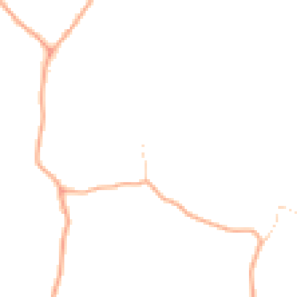 Daytime road noise heatmap for CM3 1BX