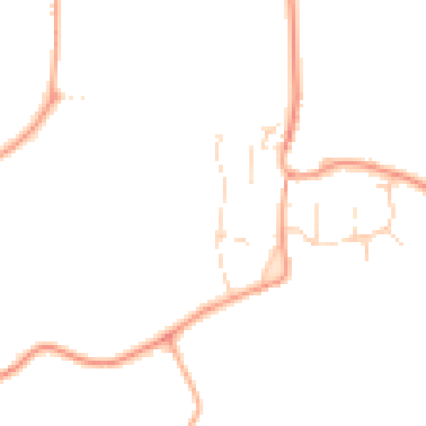 Daytime road noise heatmap for CM3 1DH