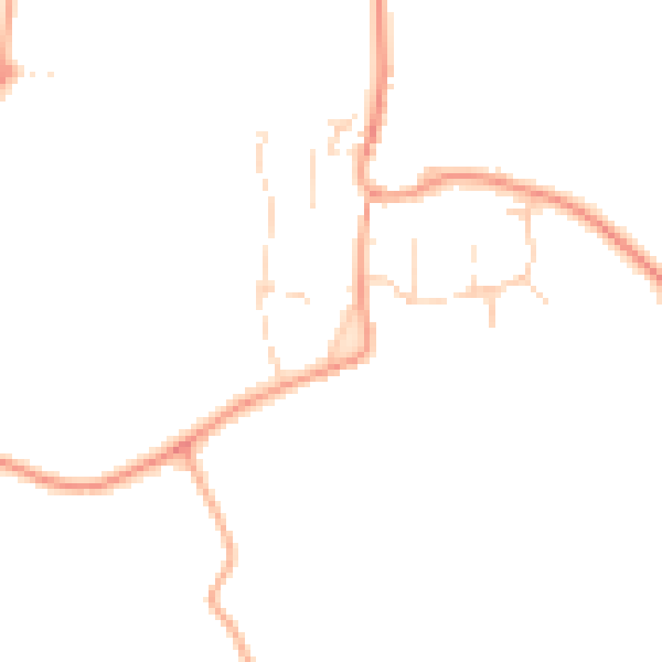 Daytime road noise heatmap for CM3 1DQ