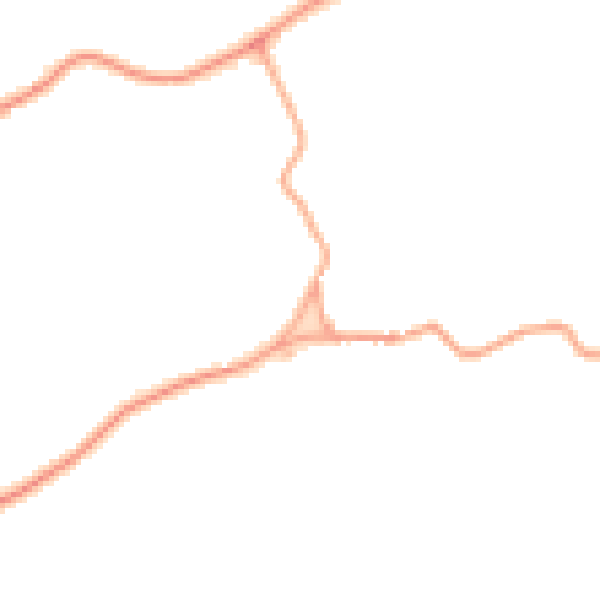 Daytime road noise heatmap for CM3 1DR