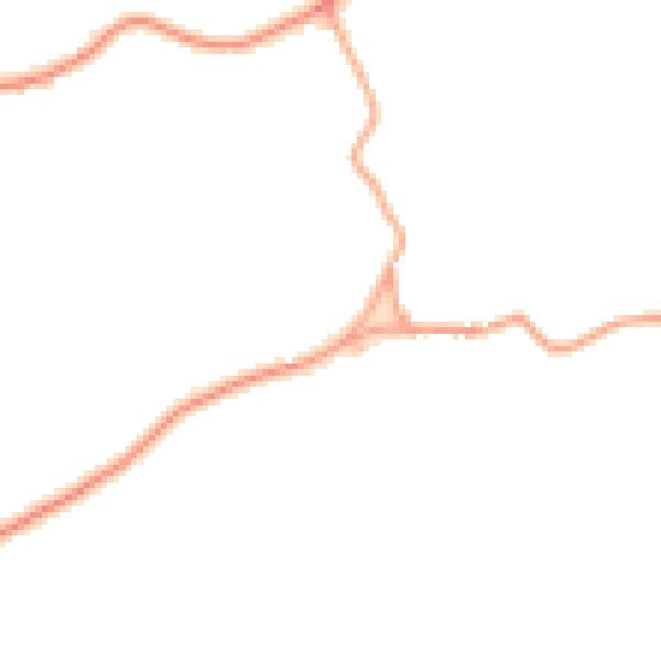 Daytime road noise heatmap for CM3 1DS