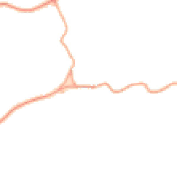 Daytime road noise heatmap for CM3 1DT