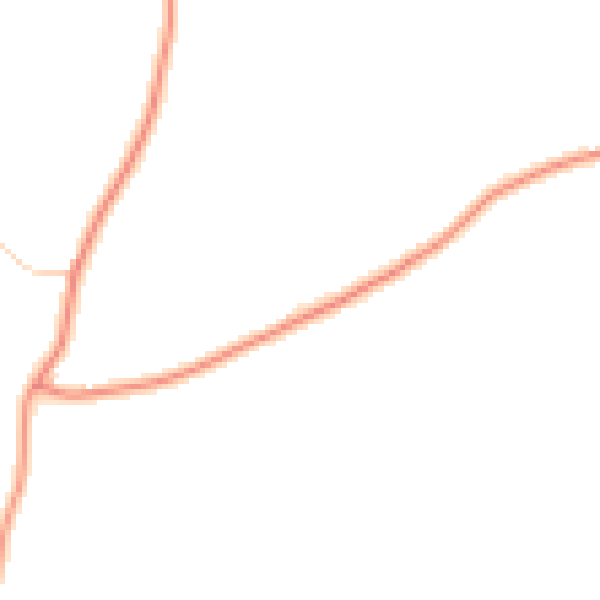 Daytime road noise heatmap for CM3 1DZ