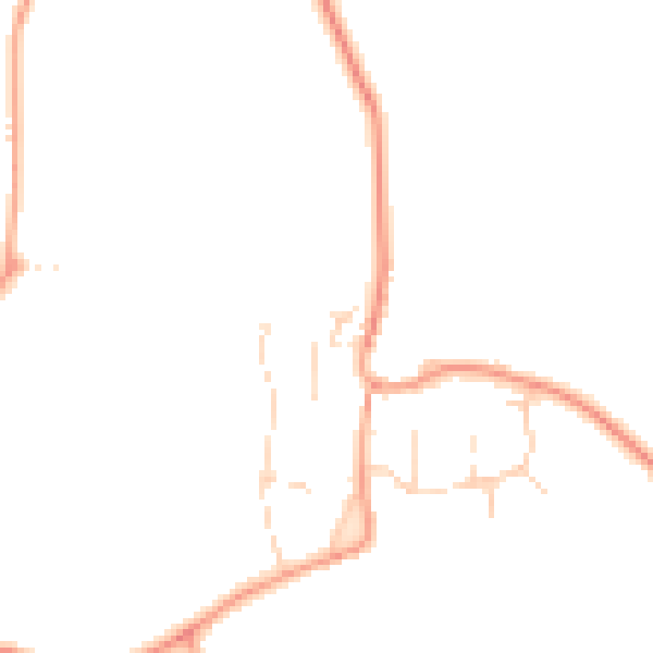 Daytime road noise heatmap for CM3 1ET