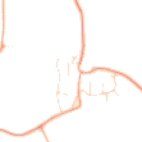 Daytime road noise heatmap for CM3 1EX