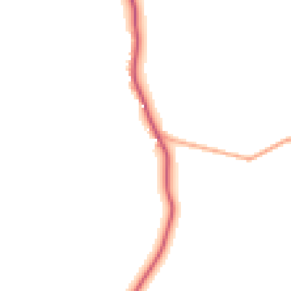 Daytime road noise heatmap for CM3 1FH