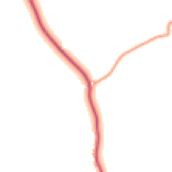 Daytime road noise heatmap for CM3 1JR