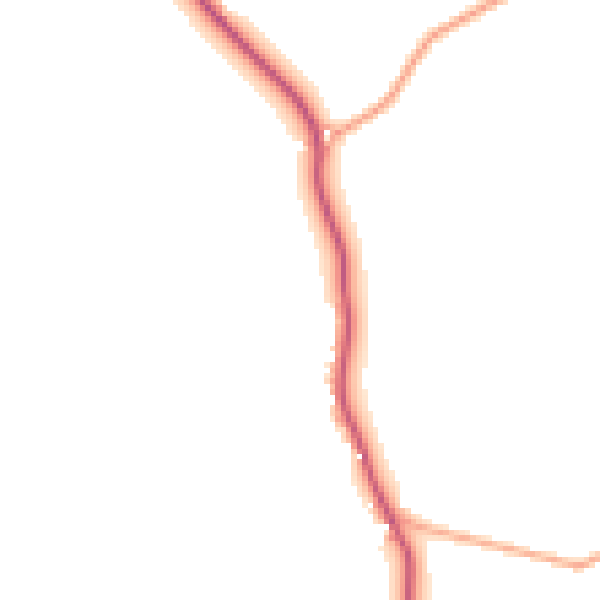 Daytime road noise heatmap for CM3 1JS