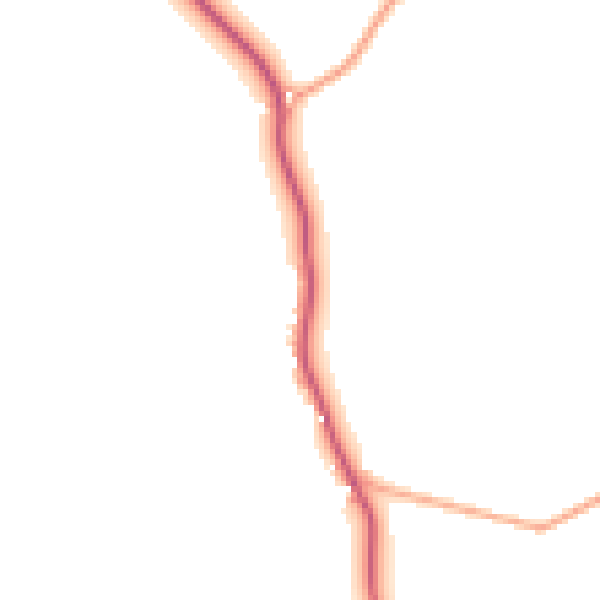 Daytime road noise heatmap for CM3 1JX