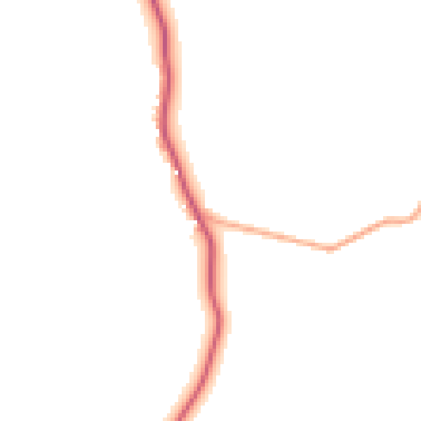 Daytime road noise heatmap for CM3 1LA