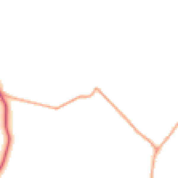 Daytime road noise heatmap for CM3 1LB