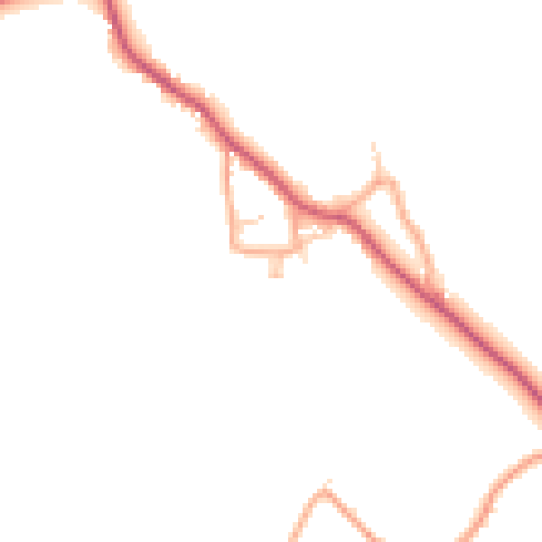 Daytime road noise heatmap for CM3 1LT