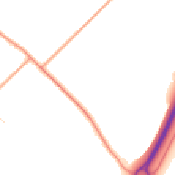Daytime road noise heatmap for CM3 1PZ