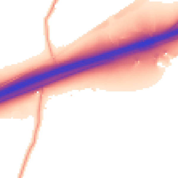 Daytime road noise heatmap for CM3 2EU