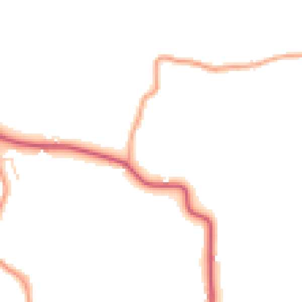 Daytime road noise heatmap for CM3 2FE