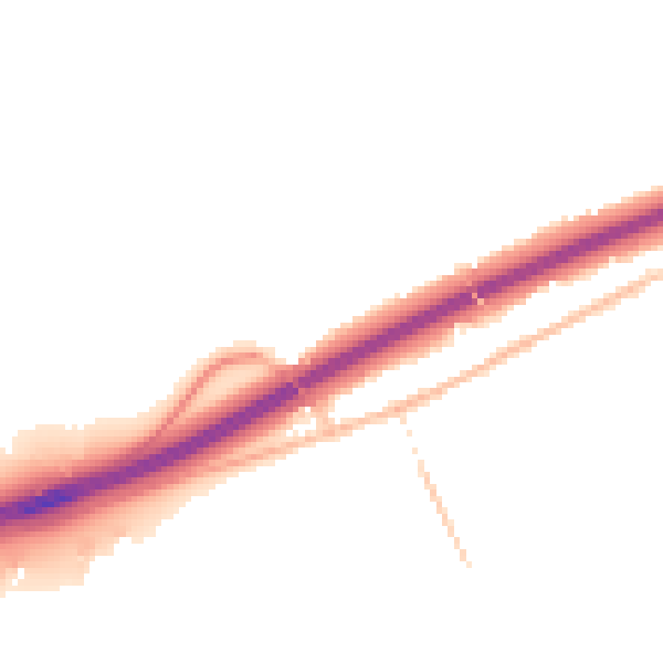 Night-time road noise heatmap for CM3 2FH
