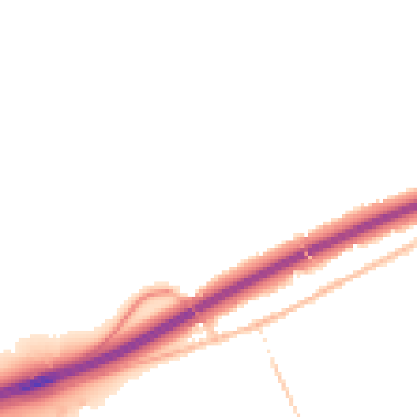 Night-time road noise heatmap for CM3 2FP