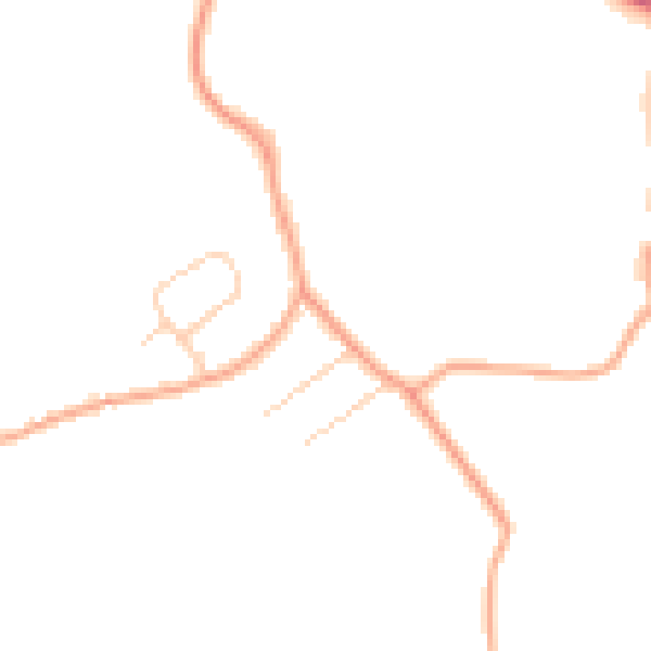 Daytime road noise heatmap for CM3 2LX