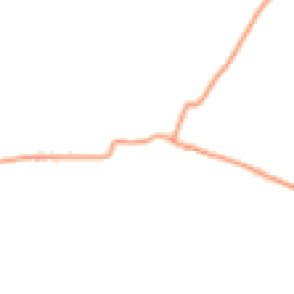 Daytime road noise heatmap for CM3 2NU
