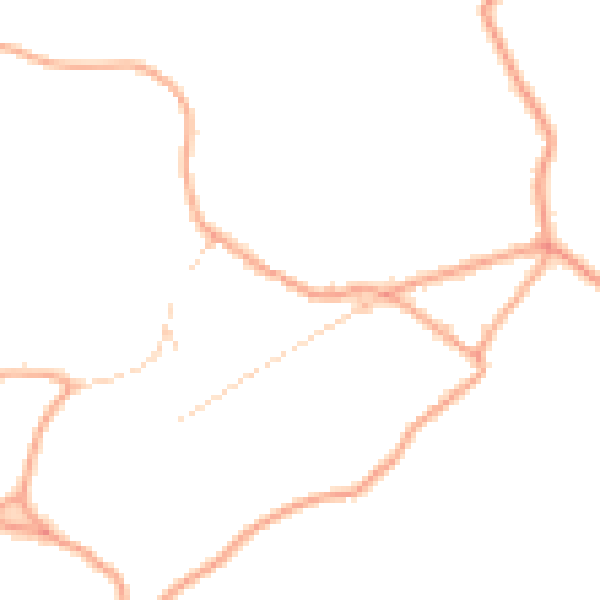 Daytime road noise heatmap for CM3 2PW