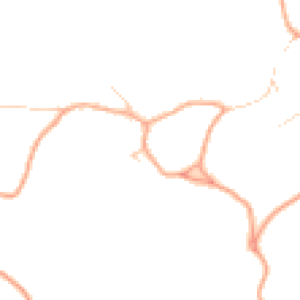 Daytime road noise heatmap for CM3 2QP