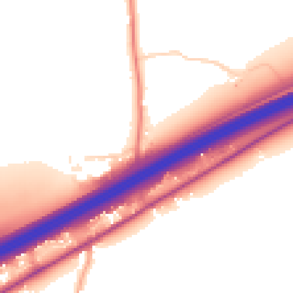 Daytime road noise heatmap for CM3 3AS