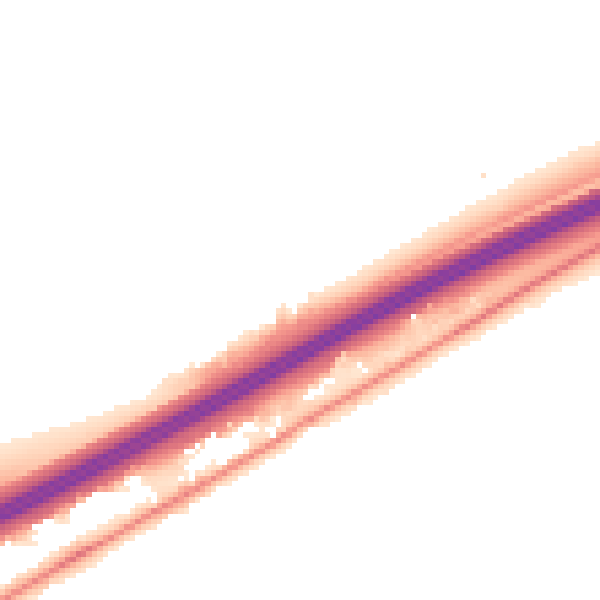 Night-time road noise heatmap for CM3 3AS