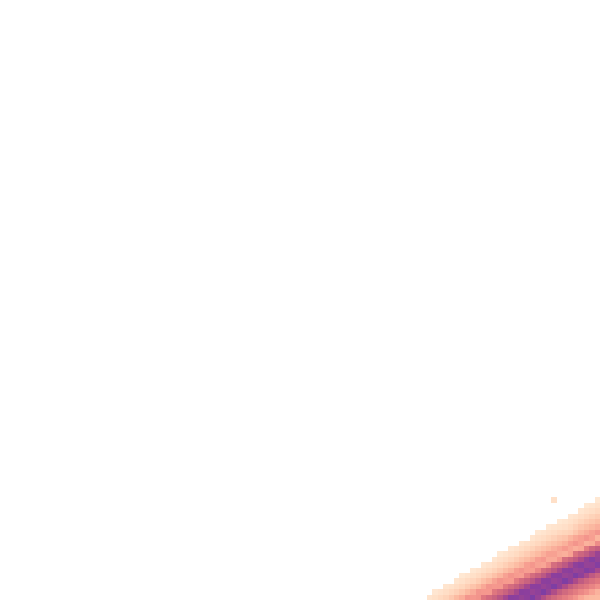 Night-time road noise heatmap for CM3 3AX