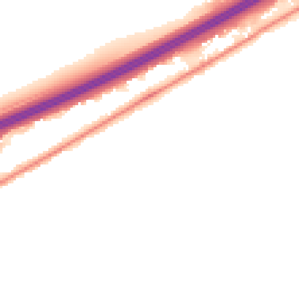 Night-time road noise heatmap for CM3 3BZ