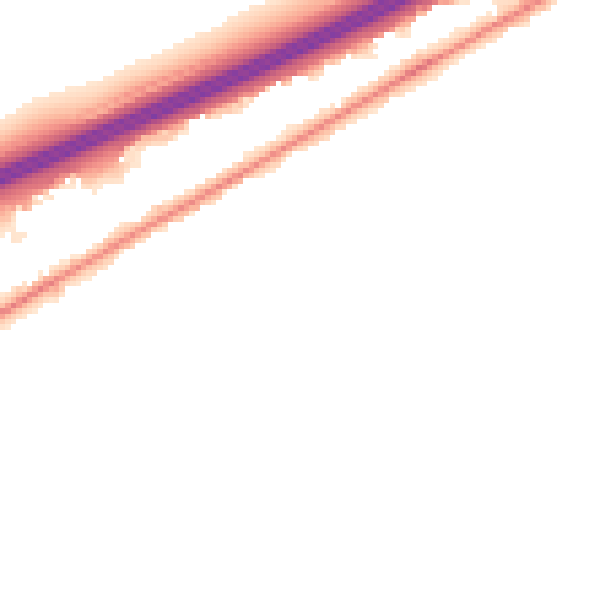 Night-time road noise heatmap for CM3 3DD