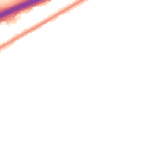 Night-time road noise heatmap for CM3 3EG