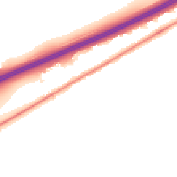 Night-time road noise heatmap for CM3 3EY