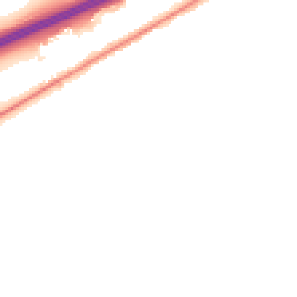 Night-time road noise heatmap for CM3 3FF