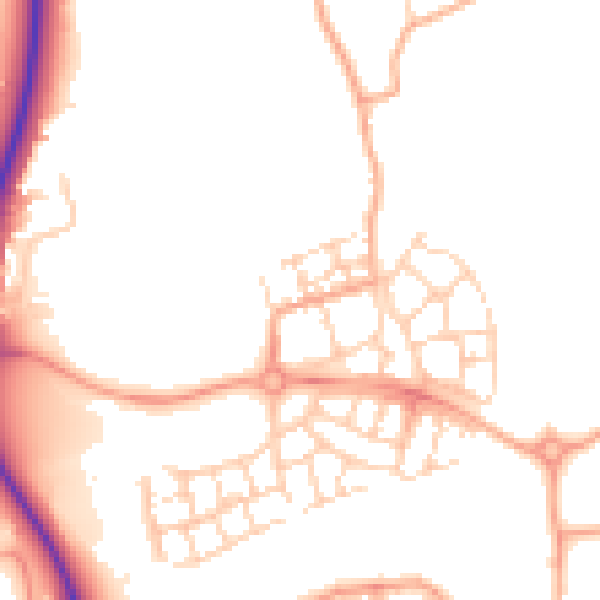 Daytime road noise heatmap for CM3 3GD