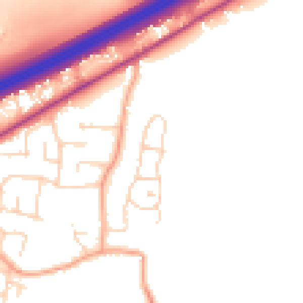 Daytime road noise heatmap for CM3 3GS