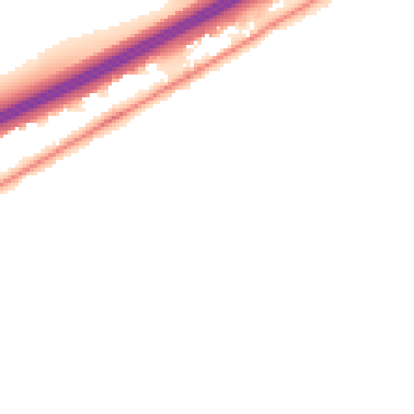 Night-time road noise heatmap for CM3 3GS